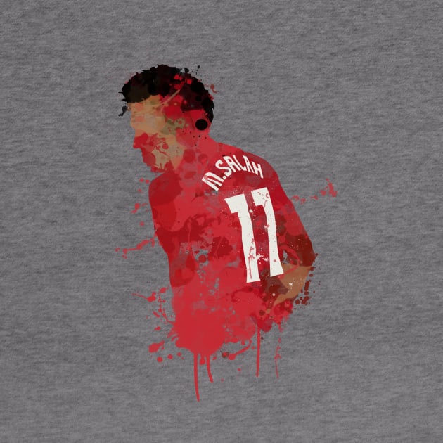 Mo Salah - Liverpool Hero by FootballArcade